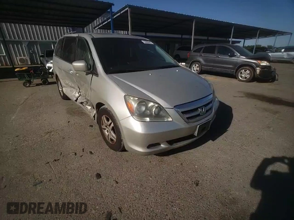2005 Honda Odyssey EX-L with VIN 5FNRL38735B079366, listed as a Copart auction lot 53980645 with 241,156 mi miles and Salvage Title. Bid and sale history available at carsss.com. Image 14.
