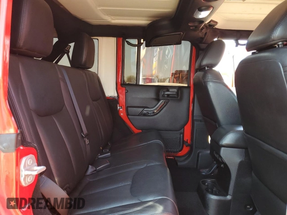 2015 Jeep Wrangler Unlimited Sahara with VIN 1C4BJWEG5FL717175, listed as a Copart auction lot 43212355 with 93,298 mi miles and Clean Title. Bid and sale history available at carsss.com. Image 10.