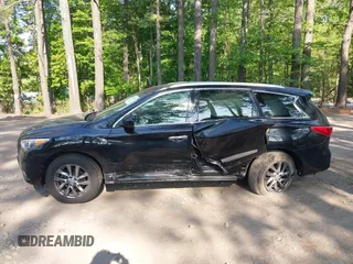2014 Infiniti QX60 with VIN 5N1AL0MM1EC532643, listed as a IAAI auction lot 42161193 with 107,325 mi miles and . Bid and sale history available at DreamBid. Image 14.