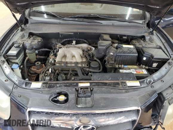 2007 Hyundai Santa Fe SE with VIN 5NMSH73E77H072938, listed as a Copart auction lot 59498355 with 150,779 mi miles and Salvage title. Bid and sale history available at DreamBid. Image 12.