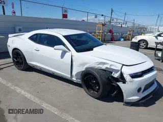 2014 Chevrolet Camaro LT with VIN 2G1FB1E35E9179767, listed as a IAAI auction lot 41925879 with 35,272 mi miles. Bid and sale history available at carsss.com. Image 1.