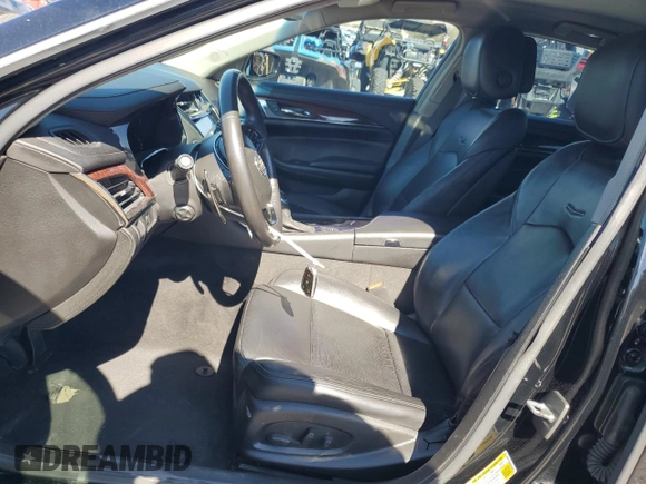 2014 Cadillac CTS RWD with VIN 1G6AP5SX3E0150427, listed as a Copart auction lot 56375665 with 117,903 mi miles and Salvage title. Bid and sale history available at DreamBid. Image 7.