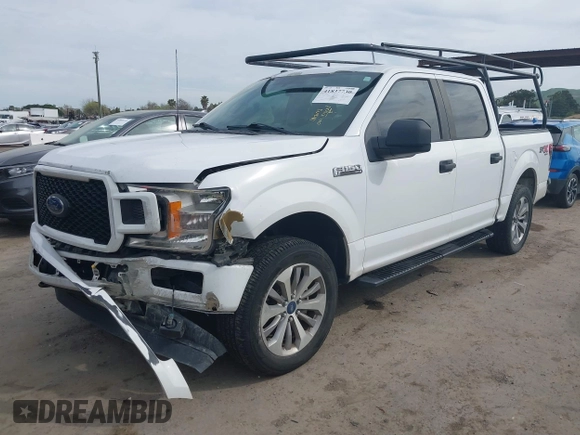 2018 Ford F-150 XL with VIN 1FTEW1EP5JKC55524, listed as a IAAI auction lot 41837730 with 113,058 mi miles. Bid and sale history available at carsss.com. Image 17.