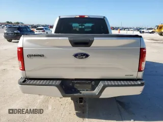 2016 Ford F-150 XL with VIN 1FTEX1C89GFA36835, listed as a Copart auction lot 61266455 with 98,187 mi miles and Salvage title. Bid and sale history available at DreamBid. Image 6.