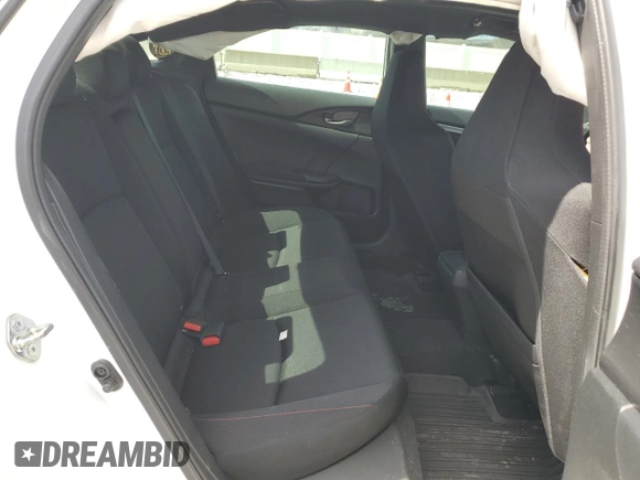 2017 Honda Civic Sedan Si with VIN 2HGFC1E59HH705500, listed as a Copart auction lot 50410235 with 50,703 mi miles and Salvage Title. Bid and sale history available at carsss.com. Image 10.