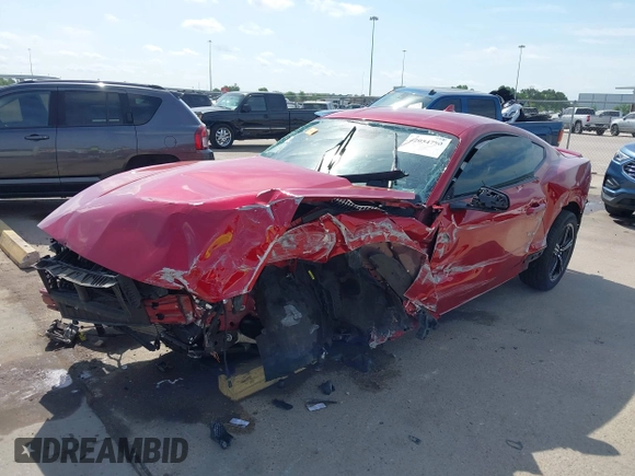 2024 Ford Mustang EcoBoost with VIN 1FA6P8TH8R5105669, listed as a IAAI auction lot 42054790 with Not provided miles and . Bid and sale history available at DreamBid. Image 2.