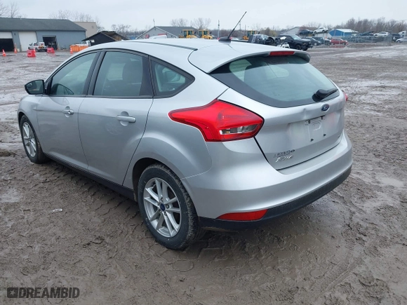 2017 Ford Focus SE with VIN 1FADP3K23HL218852, listed as a IAAI auction lot 41984719 with 35,158 mi miles. Bid and sale history available at carsss.com. Image 3.