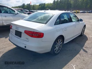 2015 Audi A4 Premium with VIN WAUDFAFL4FA016306, listed as a IAAI auction lot 42267855 with 140,647 mi miles and . Bid and sale history available at DreamBid. Image 4.