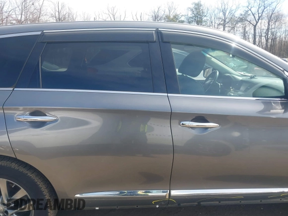 2015 Infiniti QX60 with VIN 5N1AL0MM9FC514957, listed as a IAAI auction lot 41714774 with 77,070 mi miles. Bid and sale history available at carsss.com. Image 13.