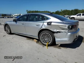 2024 Lexus LS with VIN JTHD51GF5R5012520, listed as a Copart auction lot 49307425 with 1,728 mi miles and Salvage Title. Bid and sale history available at carsss.com. Image 2.