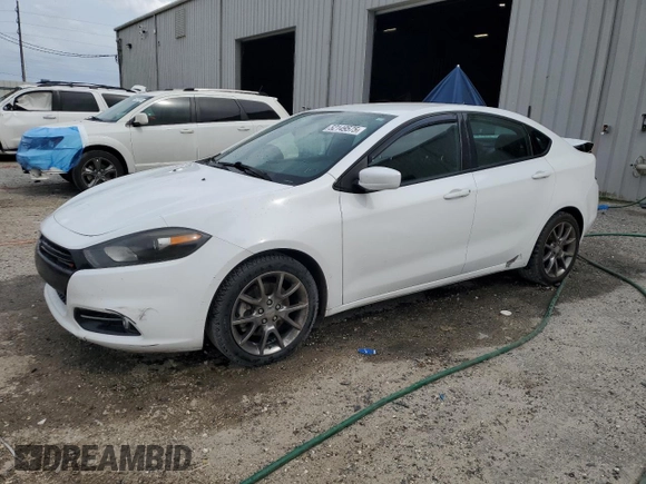 2014 Dodge Dart SXT with VIN 1C3CDFBB3ED670133, listed as a Copart auction lot 52149575 with 151,011 mi miles and Salvage Title. Bid and sale history available at carsss.com. Image 1.