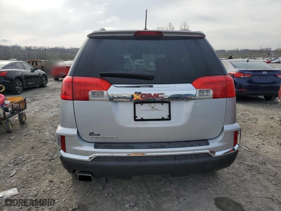 2017 GMC Terrain SLE with VIN 2GKALNEK6H6165352, listed as a Copart auction lot 50491275 with 101,737 mi miles and Salvage Title. Bid and sale history available at carsss.com. Image 6.