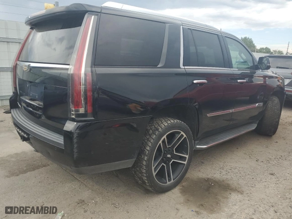 2017 Cadillac Escalade Luxury with VIN 1GYS4BKJ5HR137127, listed as a Copart auction lot 69627834 with 85,513 mi miles and Salvage Title. Bid and sale history available at carsss.com. Image 3.
