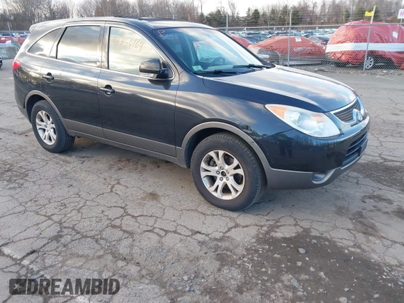 2007 Hyundai Veracruz GLS with VIN KM8NU73C27U007863, listed as a IAAI auction lot 41356164 with 264,504 mi miles and . Bid and sale history available at DreamBid. Image 1.