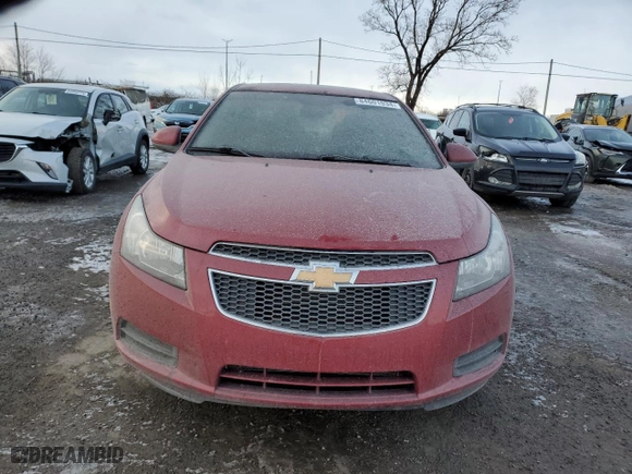 2011 Chevrolet Cruze LT w/2LT with VIN 1G1PG5S9XB7170016, listed as a Copart auction lot 84601934 with 29,016 mi miles and Non Repairable. Bid and sale history available at carsss.com. Image 5.