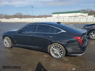 2020 Cadillac CT5 Premium Luxury with VIN 1G6DT5RK4L0124256, listed as a Copart auction lot 43450124 with 66,160 mi miles. Bid and sale history available at carsss.com. Image 2.