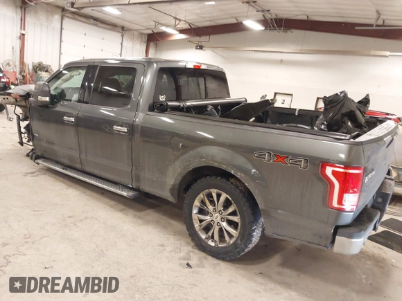 2016 Ford F-150 XLT with VIN 1FTFW1EG1GFB69441, listed as a IAAI auction lot 41414176 with 1 mi miles. Bid and sale history available at carsss.com. Image 3.