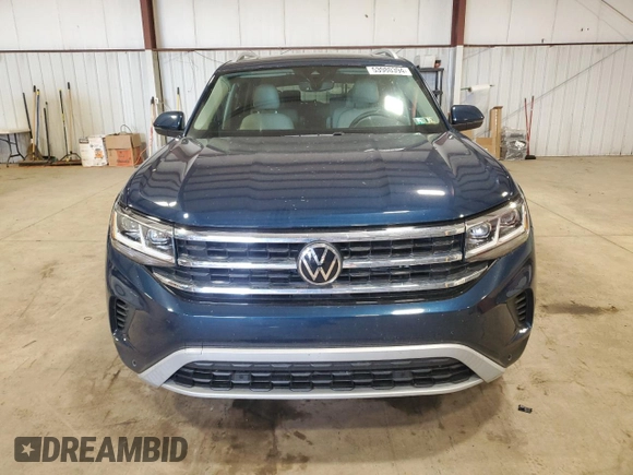 2021 Volkswagen Atlas SEL with VIN 1V2BP2CAXMC588304, listed as a Copart auction lot 53980394 with 41,743 mi miles and . Bid and sale history available at DreamBid. Image 5.