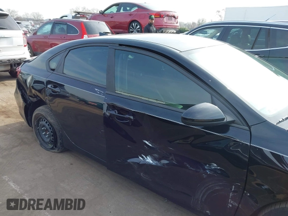 2023 Kia Forte LXS with VIN 3KPF24AD9PE551672, listed as a IAAI auction lot 41794626 with 24,257 mi miles and . Bid and sale history available at carsss.com. Image 13.