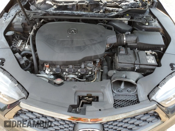 2020 Acura TLX w/Advance Pkg with VIN 19UUB3F82LA801832, listed as a Copart auction lot 65705254 with 0 mi miles and Non Repairable. Bid and sale history available at carsss.com. Image 11.