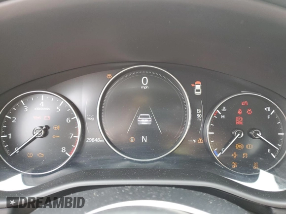 2024 Mazda 3 S Select Sport with VIN 3MZBPABM4RM415114, listed as a Copart auction lot 53247415 with 29,848 mi miles and Salvage title. Bid and sale history available at DreamBid. Image 9.