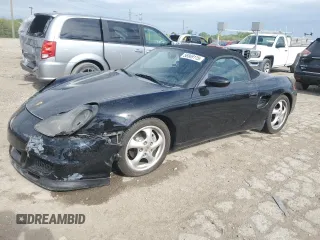2000 Porsche Boxster with VIN WP0CA2981YU628295, listed as a Copart auction lot 56569115 with 92,737 mi miles and Clean title. Bid and sale history available at DreamBid. Image 1.