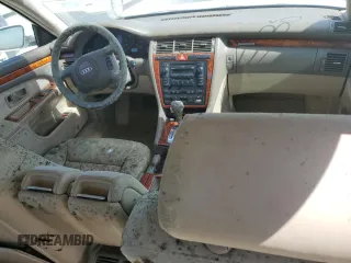 2000 Audi A8 with VIN WAUFL54D5YN006447, listed as a Copart auction lot 77151504 with Not provided miles and Salvage title. Bid and sale history available at DreamBid. Image 8.