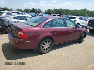 2007 Ford Five Hundred Limited with VIN 1FAHP25167G114135, listed as a Copart auction lot 66188774 with 112,621 mi miles and Salvage Title. Bid and sale history available at carsss.com. Image 3.