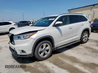 2016 Toyota Highlander Limited with VIN 5TDYKRFH6GS169574, listed as a Copart auction lot 56749905 with 30,499 mi miles and Clean title. Bid and sale history available at DreamBid. Image 1.