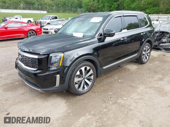 2021 Kia Telluride S with VIN 5XYP6DHC5MG139026, listed as a IAAI auction lot 42114521 with 136,107 mi miles and . Bid and sale history available at DreamBid. Image 2.