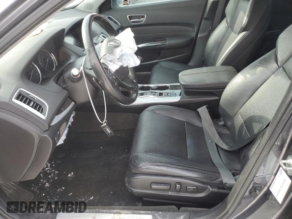 2018 Acura TLX Technology z VIN 19UUB3F5XJA802956, wystawiony jako Copart lot #46687825 z przebiegiem Nie podano mil oraz Szkoda całkowita • Salvage title. Historia ofert i sprzedaży dostępna na DreamBid. Obrazek 7.
