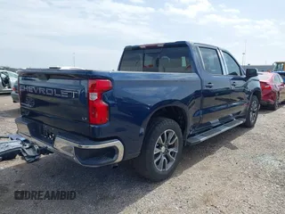 2020 Chevrolet Silverado 1500 LT with VIN 3GCPWCED9LG154491, listed as a IAAI auction lot 41668732 with 93,702 mi miles. Bid and sale history available at carsss.com. Image 4.