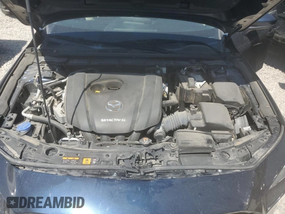 2019 Mazda 3 with VIN JM1BPAJMXK1119554, listed as a Copart auction lot 63612595 with 78,812 mi miles and Salvage title. Bid and sale history available at DreamBid. Image 11.