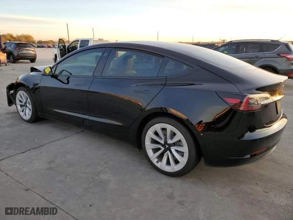 2021 Tesla Model 3 Long Range with VIN 5YJ3E1EB6MF903209, listed as a Copart auction lot 84300714 with 44,920 mi miles and Clean Title. Bid and sale history available at carsss.com. Image 2.