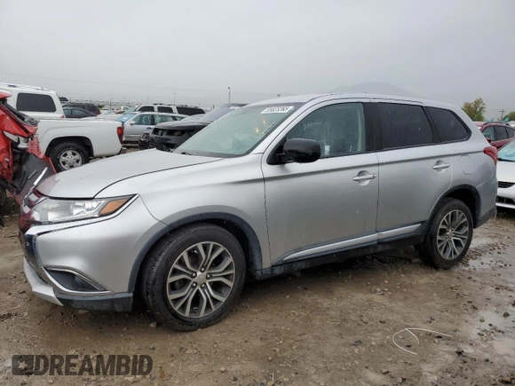 2018 Mitsubishi Outlander ES z VIN JA4AZ3A3XJZ062453, wystawiony jako Copart lot #55823265 z przebiegiem 59 084 mil mil oraz Szkoda całkowita • Salvage title. Historia ofert i sprzedaży dostępna na DreamBid. Obrazek 1.