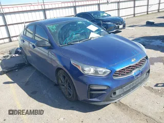 2021 Kia Forte GT-Line z VIN 3KPF34AD3ME282383, wystawiony jako IAAI lot #41723671 z przebiegiem 50 587 mil mil oraz . Historia ofert i sprzedaży dostępna na DreamBid. Obrazek 1.