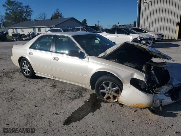 2001 Cadillac Seville Luxury SLS w/Monochrome Pkg with VIN 1G6KS54Y81U270381, listed as a Copart auction lot 81388874 with 0 mi miles and Salvage Title. Bid and sale history available at carsss.com. Image 4.