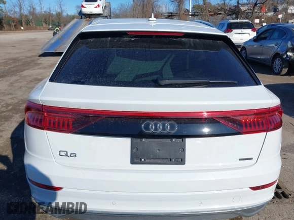 2023 Audi Q8 Premium with VIN WA1AVBF14PD022081, listed as a IAAI auction lot 41623196 with 8,432 mi miles and . Bid and sale history available at DreamBid. Image 16.