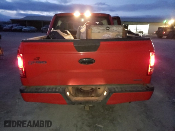 2015 Ford F-150 XLT with VIN 1FTEW1E81FKD23656, listed as a Copart auction lot 46642305 with 119,329 mi miles and Salvage Title. Bid and sale history available at carsss.com. Image 6.