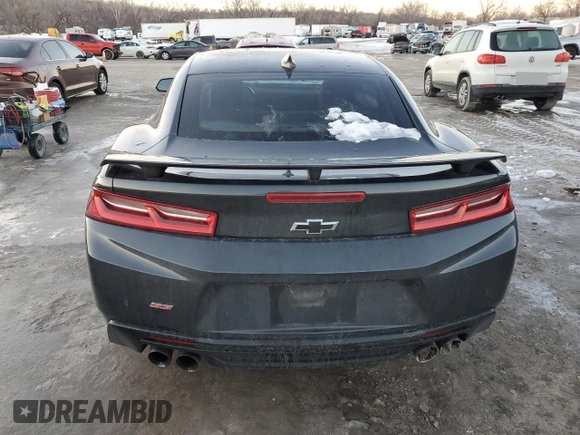 2018 Chevrolet Camaro 2SS with VIN 1G1FH1R72J0176566, listed as a Copart auction lot 87907715 with Not provided miles and Salvage title. Bid and sale history available at DreamBid. Image 6.