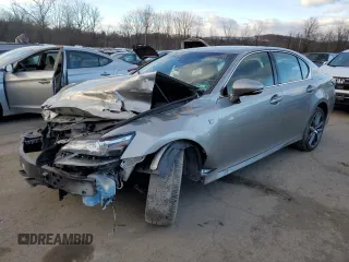 2017 Lexus GS 350 z VIN JTHCZ1BLXHA007087, wystawiony jako Copart lot #86901264 z przebiegiem Nie podano mil oraz Szkoda całkowita • Salvage title. Historia ofert i sprzedaży dostępna na DreamBid. Obrazek 1.