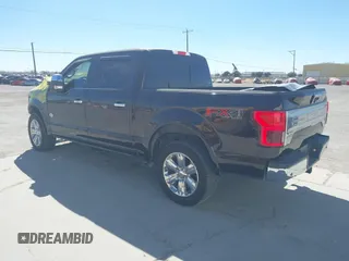 2018 Ford F-150 XL with VIN 1FTEW1E5XJFE46654, listed as a IAAI auction lot 41647966 with 93,397 mi miles. Bid and sale history available at carsss.com. Image 3.