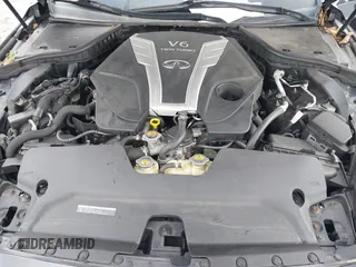 2016 Infiniti Q50 Red Sport 400 with VIN JN1FV7AR9GM450446, listed as a IAAI auction lot 42178095 with 121,981 mi miles and . Bid and sale history available at DreamBid. Image 10.