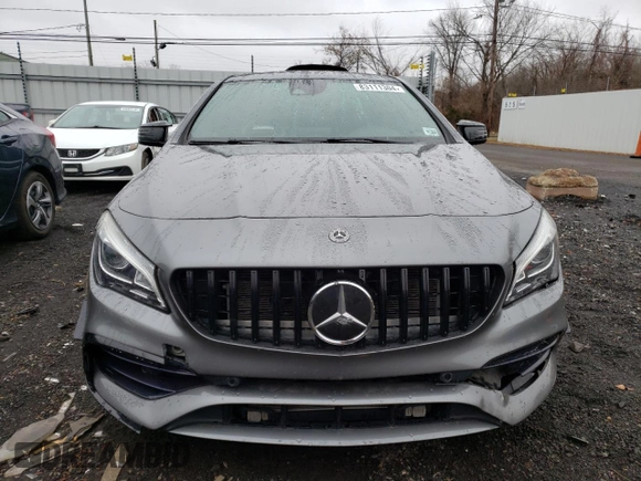 2018 Mercedes-Benz CLA with VIN WDDSJ5CB7JN609659, listed as a Copart auction lot 83111304 with 43,567 mi miles and Salvage Title. Bid and sale history available at carsss.com. Image 5.