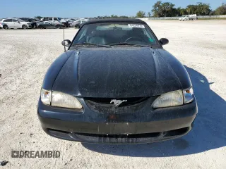 1996 Ford Mustang GT with VIN 1FALP45X3TF204806, listed as a Copart auction lot 84204974 with 137,676 mi miles and Salvage Title. Bid and sale history available at carsss.com. Image 5.