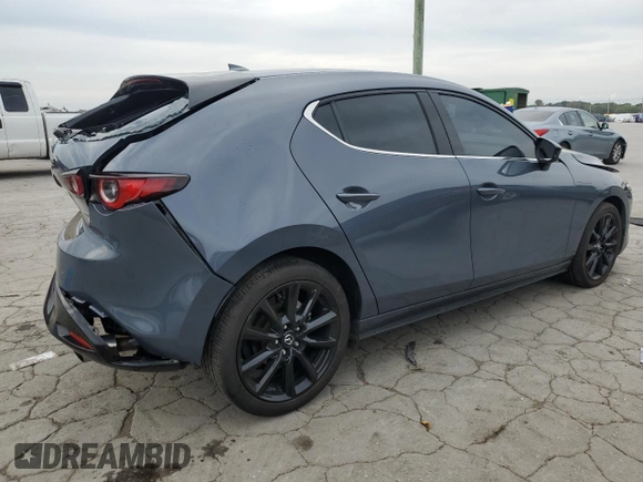 2023 Mazda 3 2.5 Turbo with VIN JM1BPBJY9P1612271, listed as a Copart auction lot 72905584 with 19,544 mi miles and Salvage title. Bid and sale history available at DreamBid. Image 3.