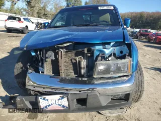 2012 GMC Canyon SLT with VIN 1GTH6NFE6C8115323, listed as a Copart auction lot 80477804 with 143,434 mi miles and Salvage Title. Bid and sale history available at carsss.com. Image 5.