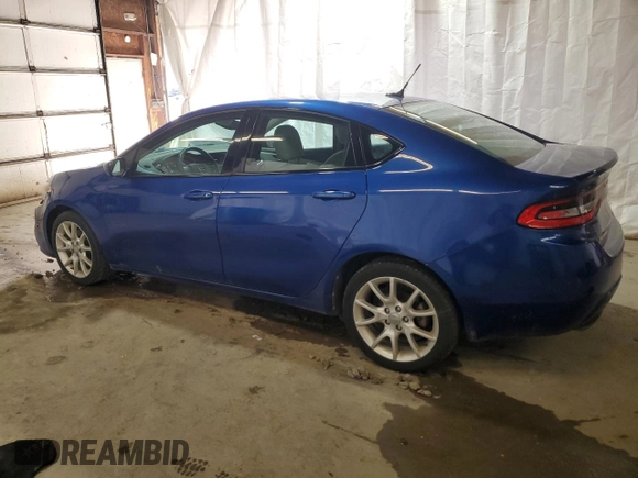 2013 Dodge Dart Rallye with VIN 1C3CDFBH0DD709053, listed as a Copart auction lot 49690255 with 90,232 mi miles and Salvage Title. Bid and sale history available at carsss.com. Image 2.