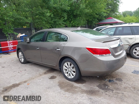 2012 Buick LaCrosse Premium 1 z VIN 1G4GD5ER0CF219495, wystawiony jako IAAI lot #42782208 z przebiegiem 141 565 mil mil oraz . Historia ofert i sprzedaży dostępna na DreamBid. Obrazek 3.