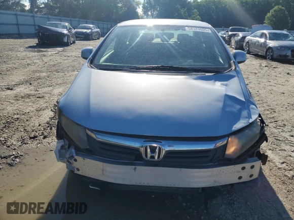 2012 Honda Civic LX z VIN 19XFB2F59CE078873, wystawiony jako Copart lot #58323605 z przebiegiem 210 080 mil mil oraz Czysty tytuł • Clean title. Historia ofert i sprzedaży dostępna na DreamBid. Obrazek 5.